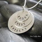 3 Disc Layered Sterling Sil..