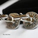 Hand Stamped Pewter Cuff Li..