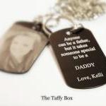 Photo necklace and keychain..