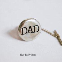 Pewter Nugget Custom Tie Tac